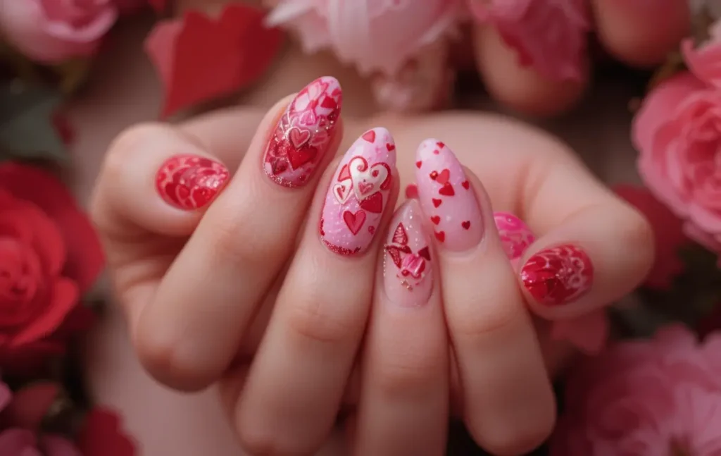 Valentine’s Day Nail Designs